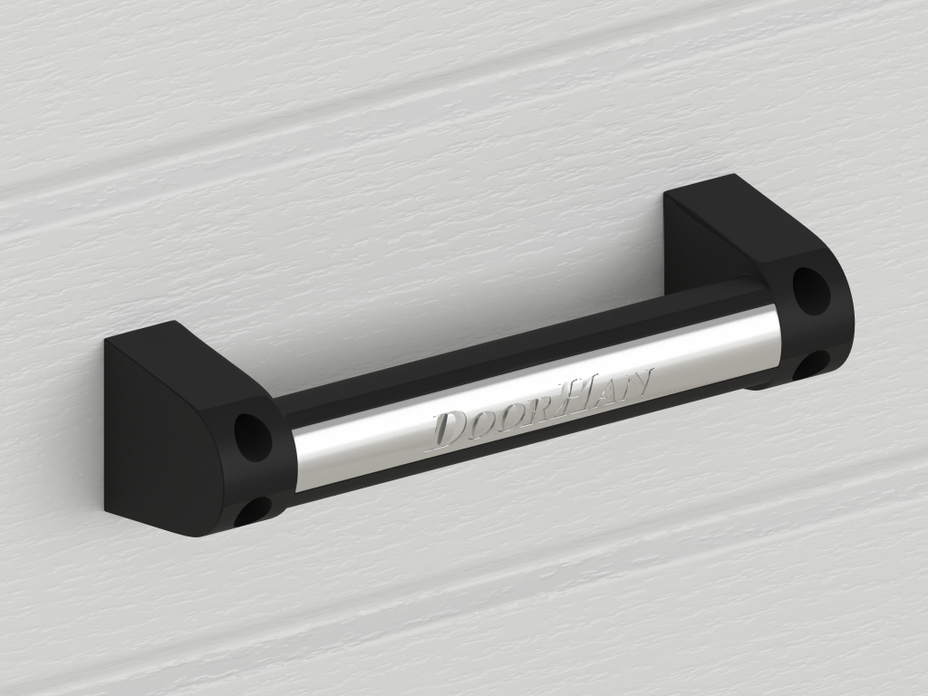 符合人体工程学的新型把手为门体设计增添了优雅的装饰。